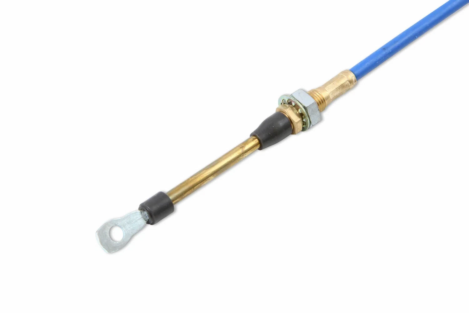 B&M Performance Shifter Cable - 5-Foot Length - Blue - 80735